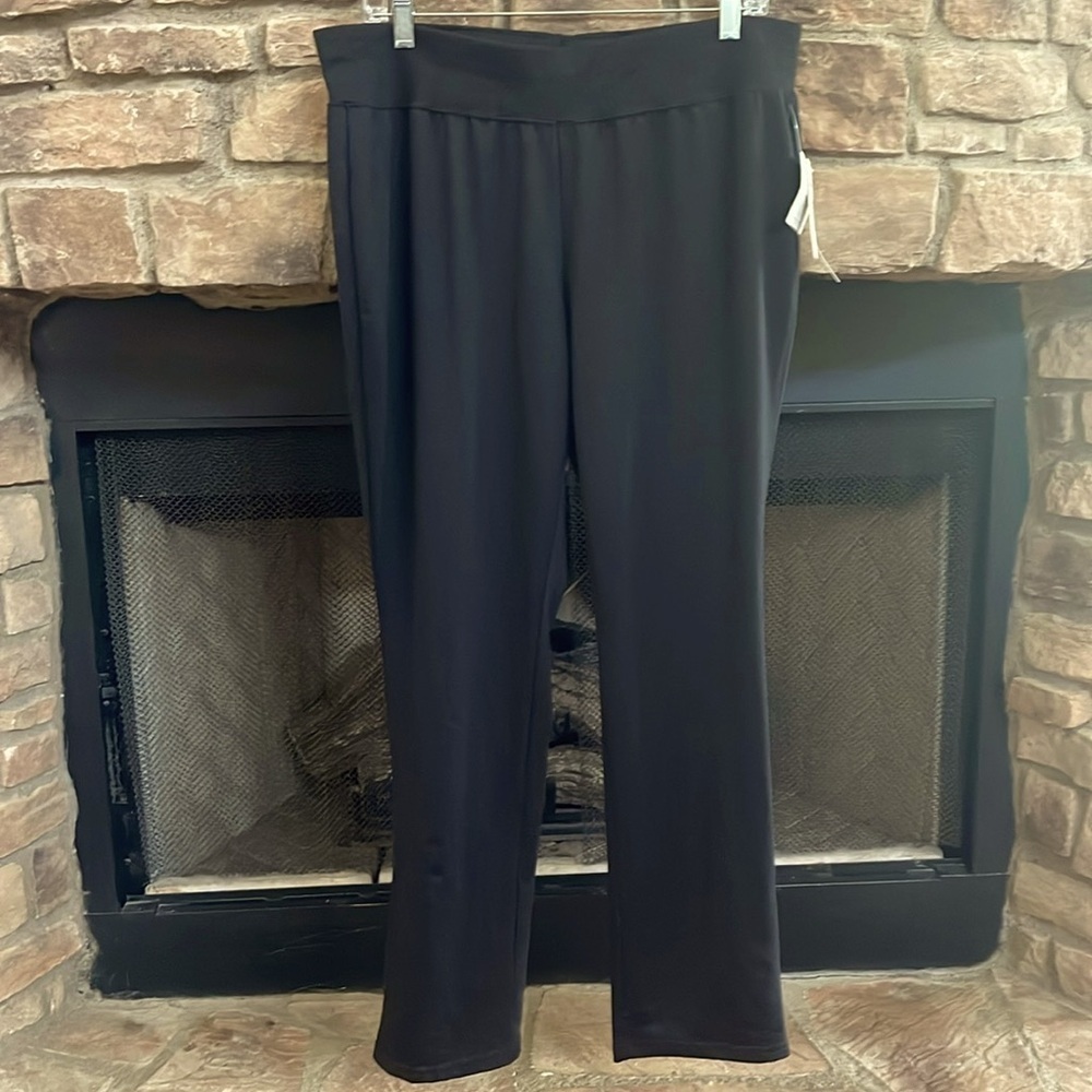 NWT Silverwear black pants. Size 1X.